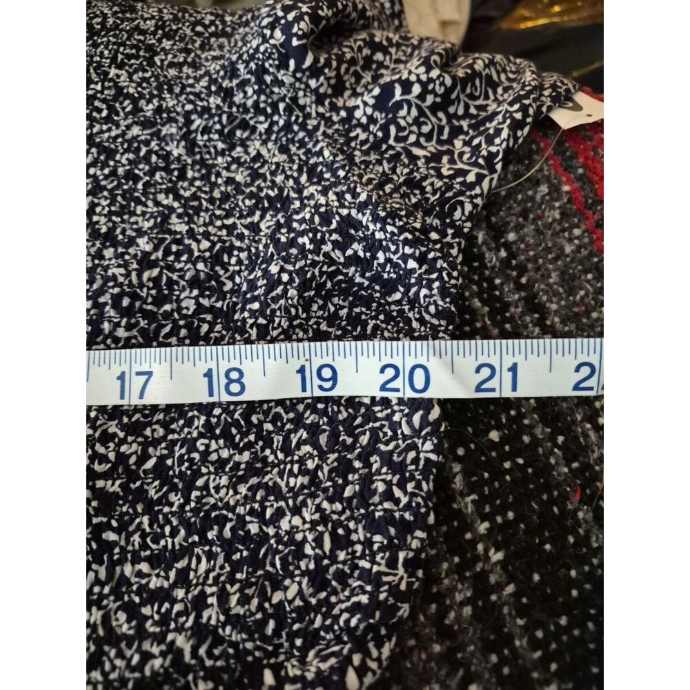 Old Navy Women's Blue Floral Fit & Flare Cottagecore Boho Mini Dress Size XL NWT - Picture 7 of 9